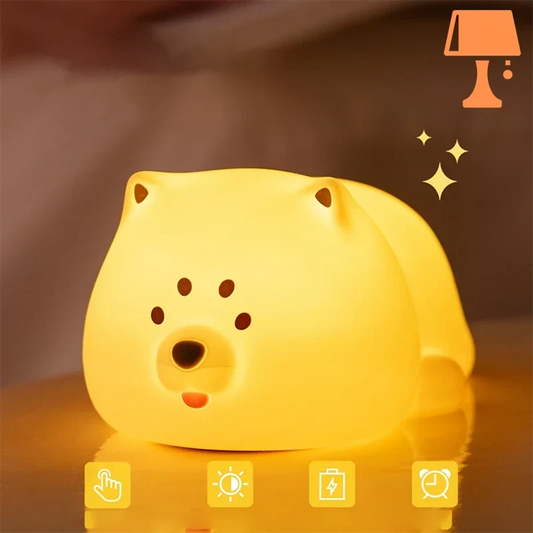 lampe de chevet fille 3 ans ours