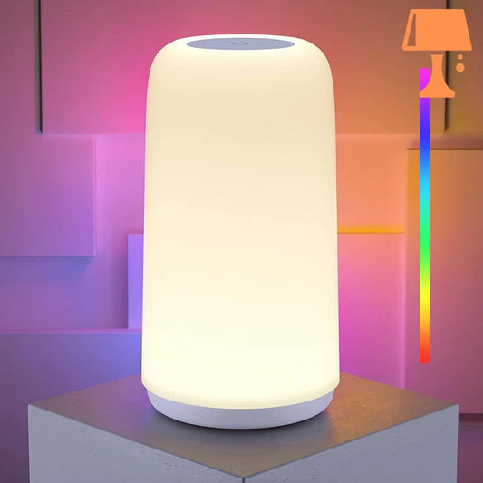 lampe de chevet inspire allumée