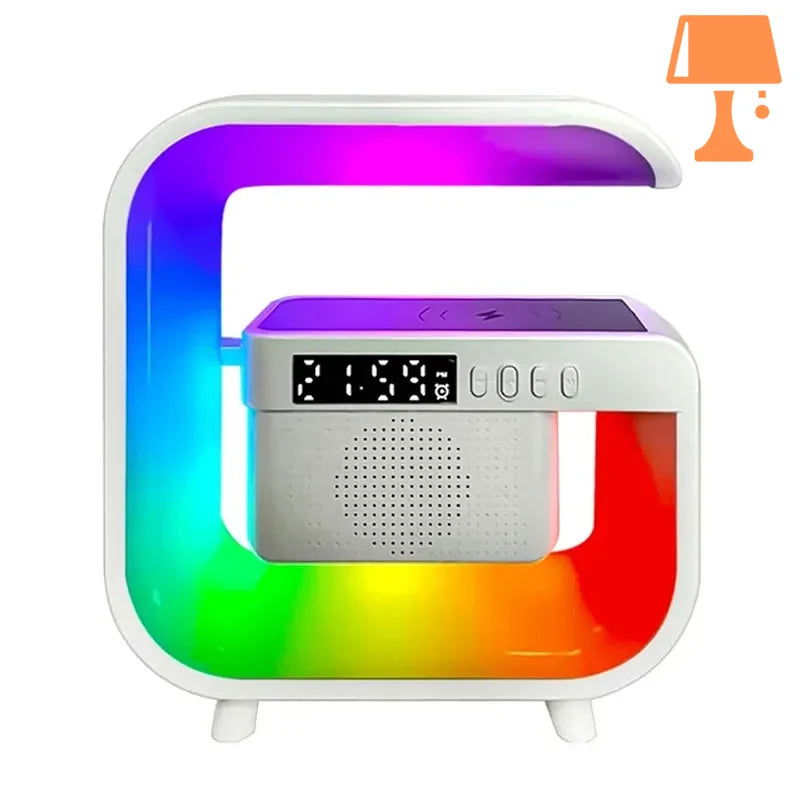 lampe de chevet musique blanc