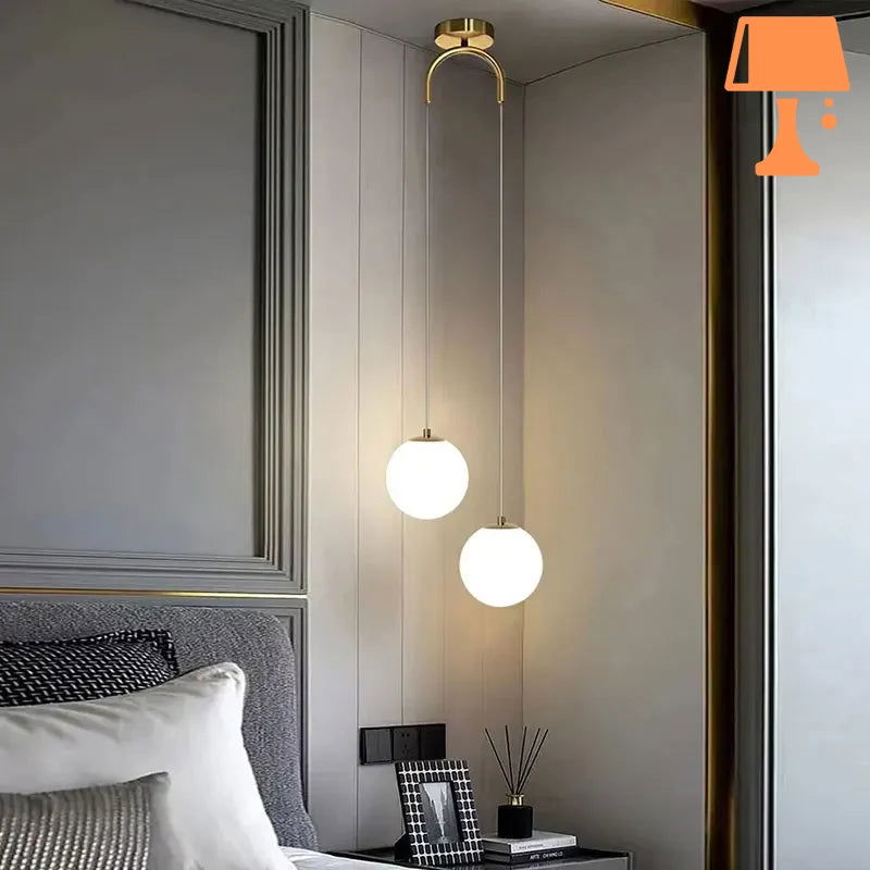 lampe de chevet pendante design