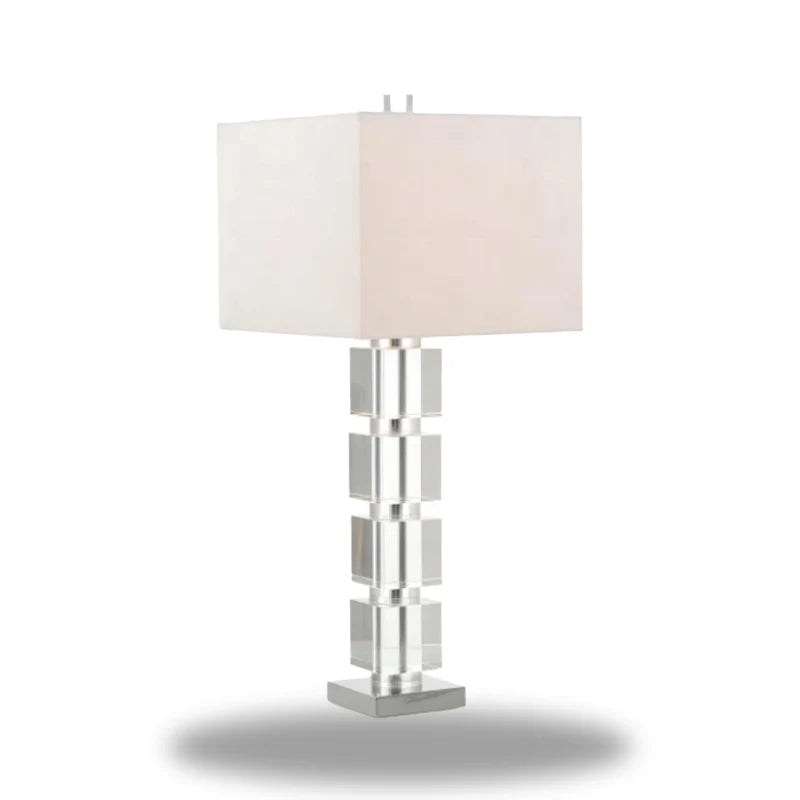 lampe de table pied en verre ABJ noir lampe de table pied en verre ABJ noir