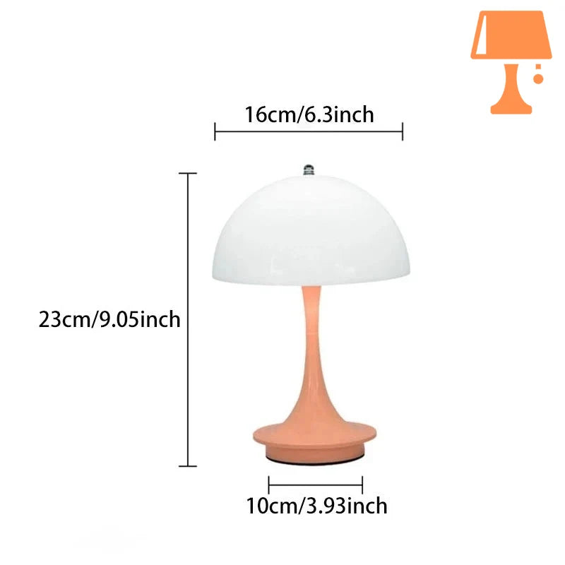 lampe de chevet pop art mesure