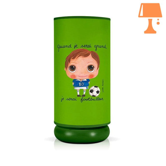 lampe de chevet quand je serai grand football