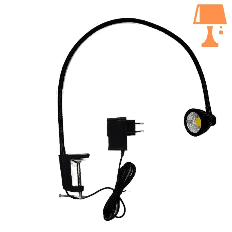 lampe de chevet qui s accroche au lit noir