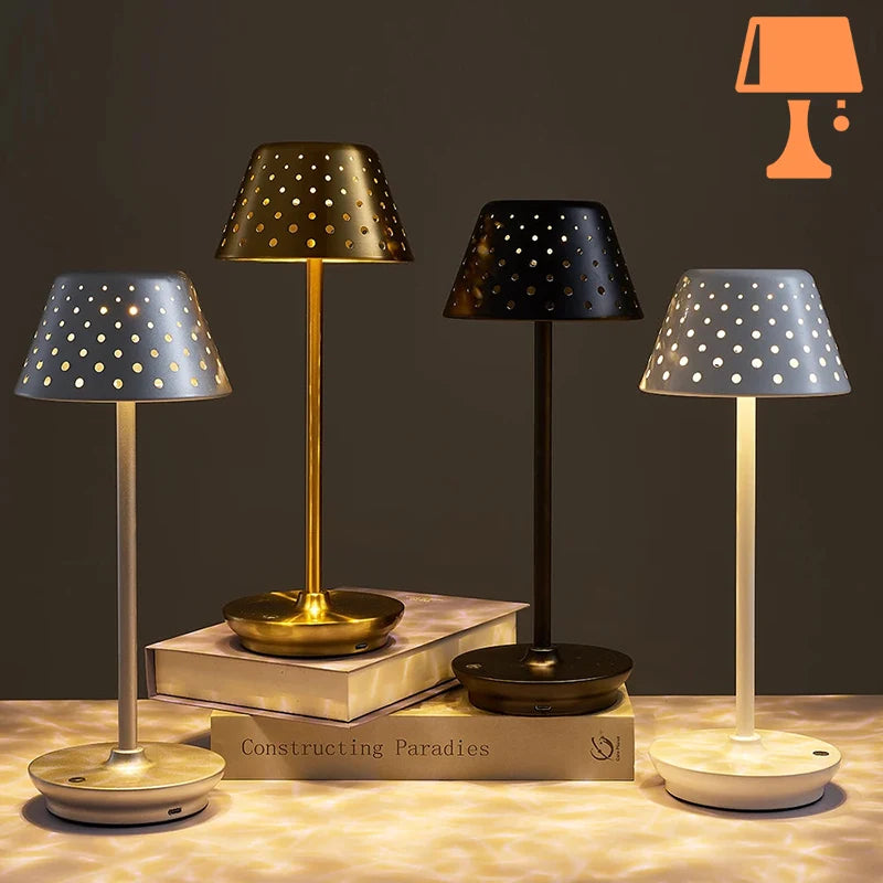 lampes de chevet touche doigt originale