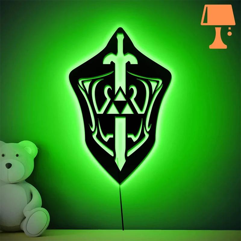 nintendo lampe zelda master sword originale