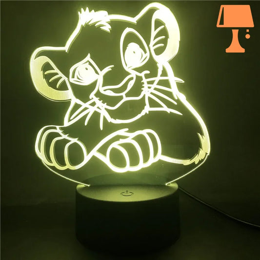 Veilleuse Simba design