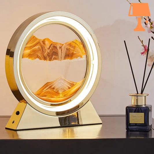 lampe-sable-dore-design