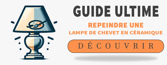 Repeindre une Lampe de Chevet en Céramique