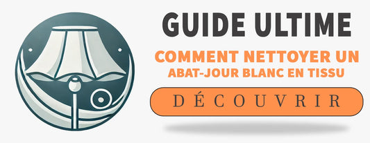 Comment Nettoyer un Abat-Jour Blanc en Tissu