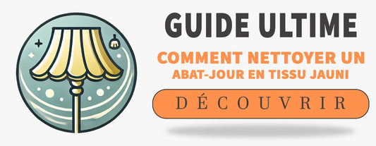 comment nettoyer un abat-jour en tissu jauni