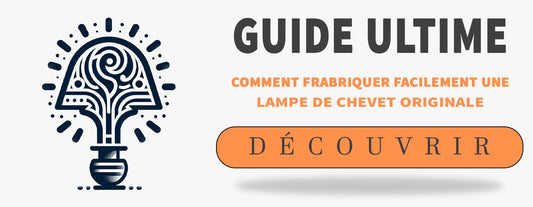 fabriquer lampe de chevet originale