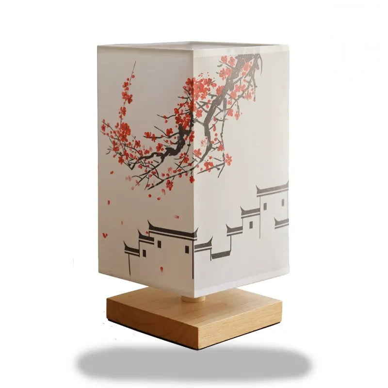 lampe de chevet japonais