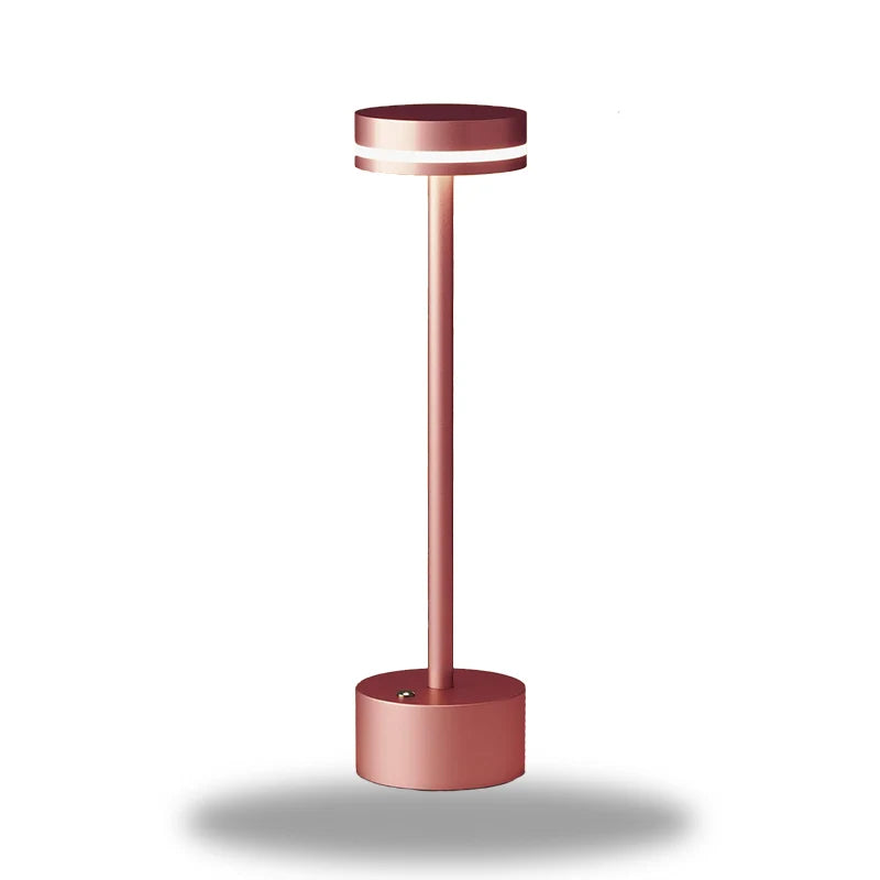 lampe de chevet rose