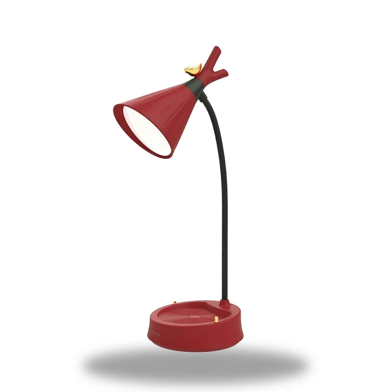 lampe de chevet rouge