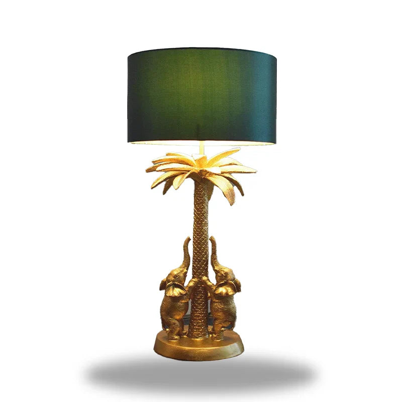 lampe de chevet tropical