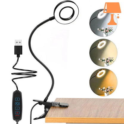 Lampe de Chevet à Pince Pour Enfant Noir
