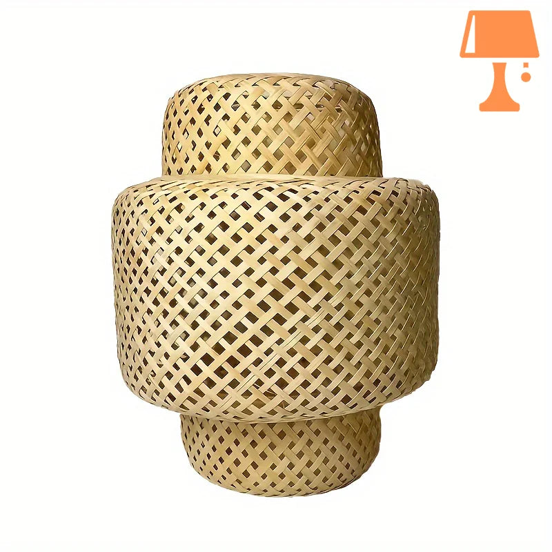 abat-jour bambou lampe de chevet design