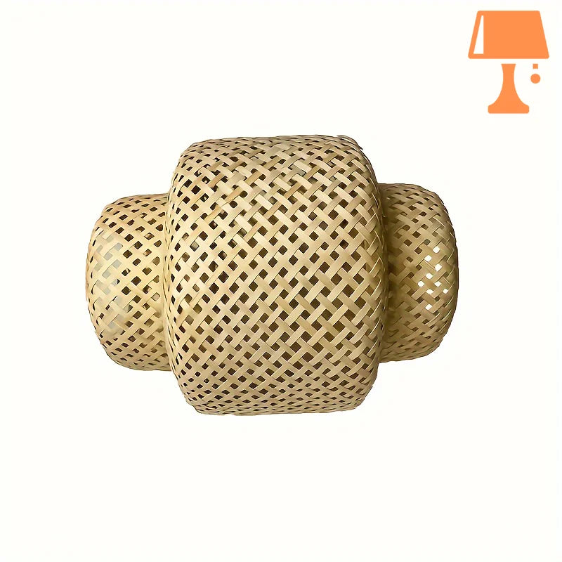 abat-jour bambou lampe de chevet originale