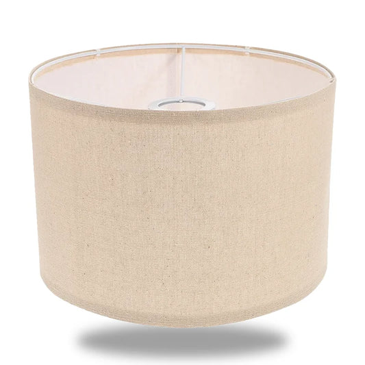 abat-jour beige lin