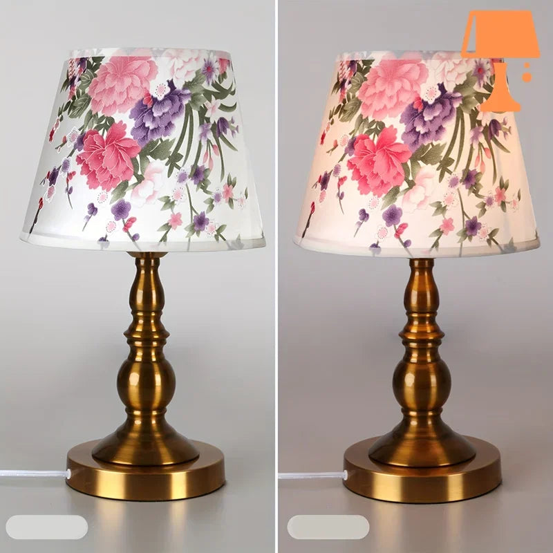 Abat jour fleur originale