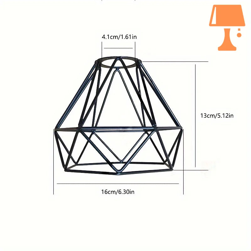 abat-jour industriel pour lampe de chevet mesure