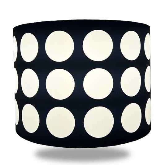 Abat jour noir et blanc