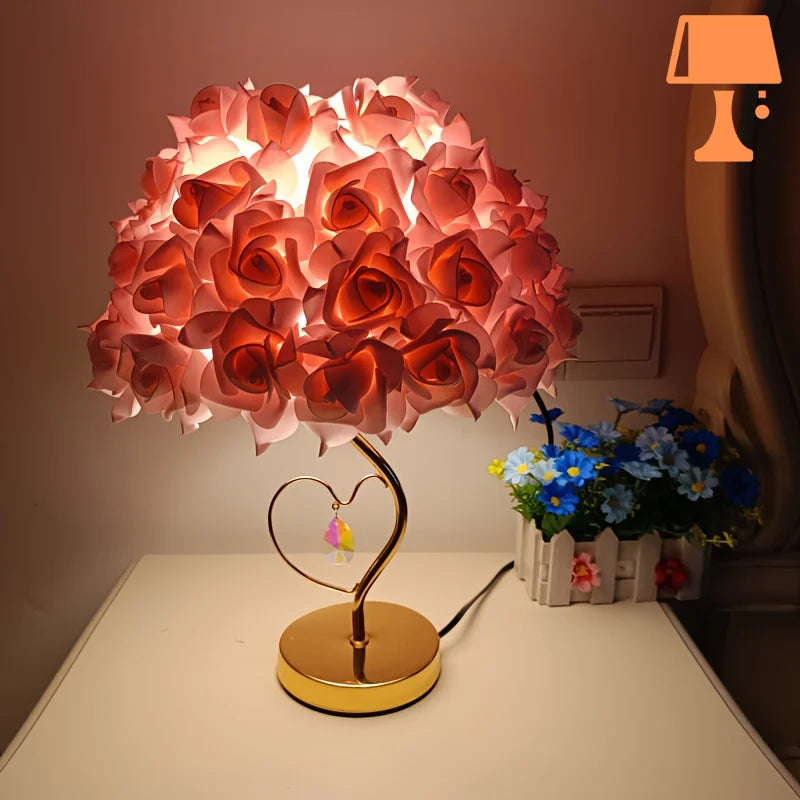 abat-jour romantique pour lampe de chevet originale