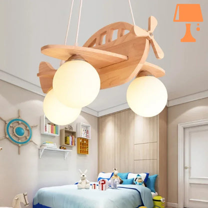 abat-jour suspension chambre enfant moderne