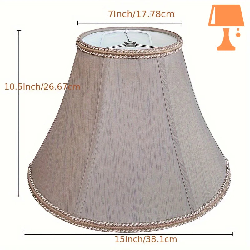 abat-jour tissu lampe de chevet mesure