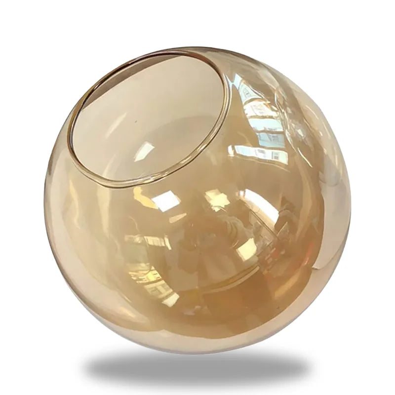 Abat jour verre fumé