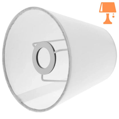 abat-jour blanc lampe de chevet simple