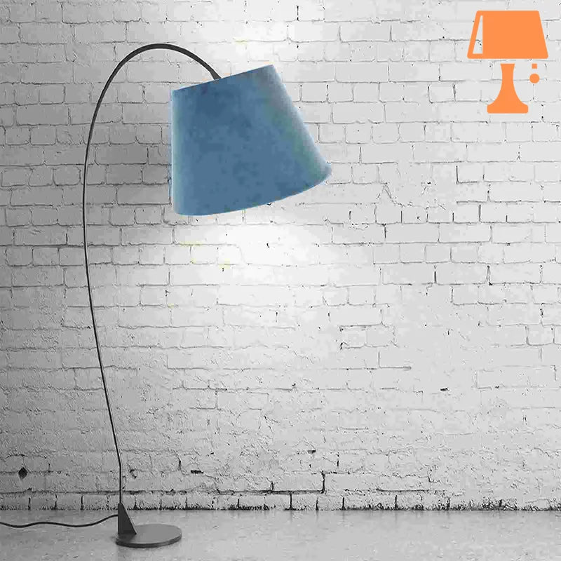 ETOILES-Lampe de chevet trépied métal bleu marine Abat-jour: cylindre métal bleu marine 1 ETOILES-Lampe de chevet trépied métal bleu marine Abat-jour: cylindre métal bleu marine 1