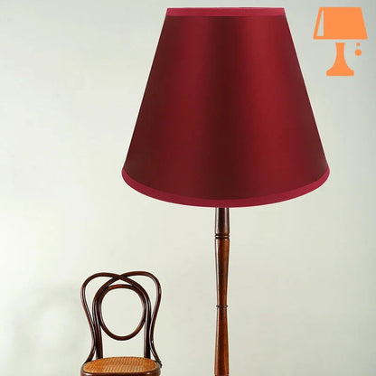 abat-jour lampe de chevet rouge originale