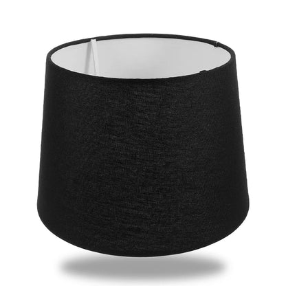 abat-jour rond noir