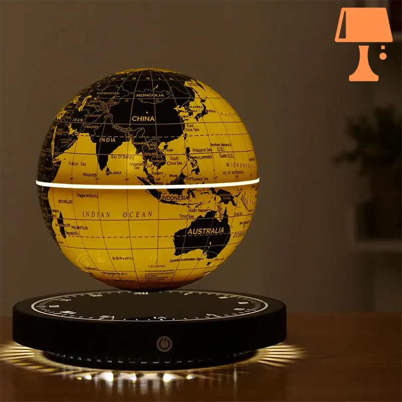 globe lampe de chevet design