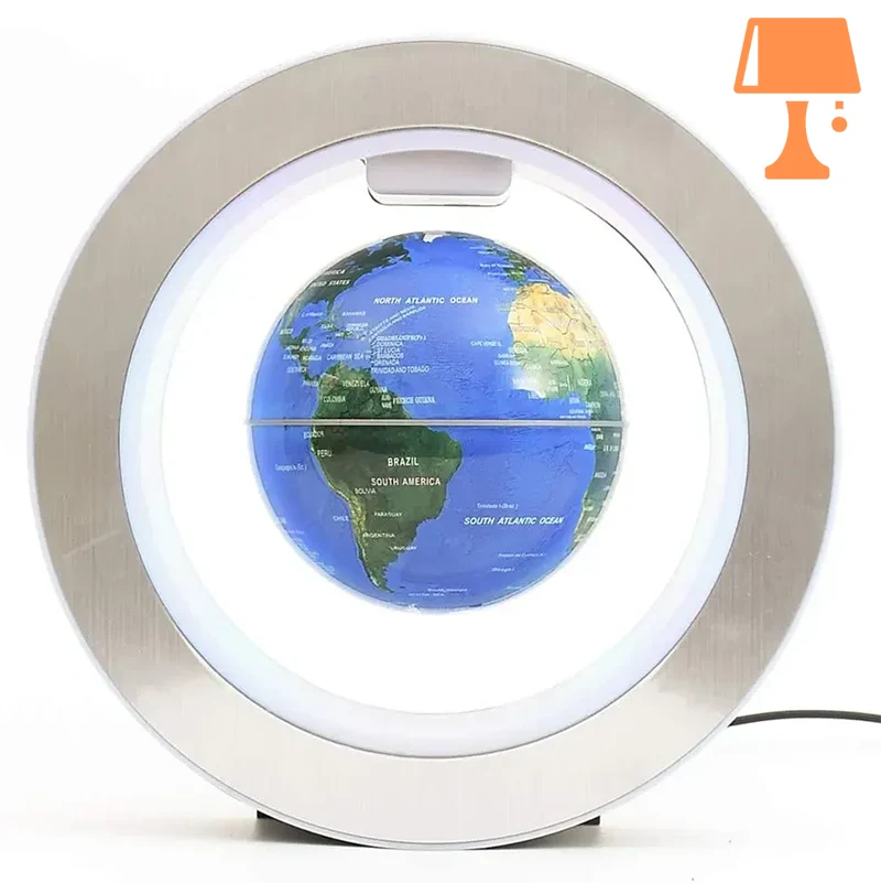 globe terrestre lampe de chevet design