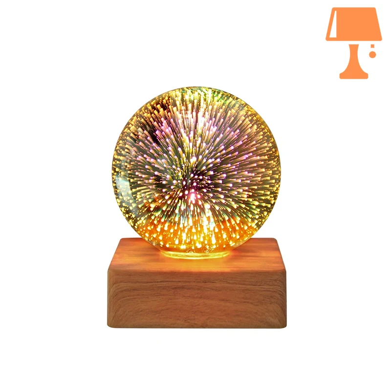 globe verre lampe de chevet a