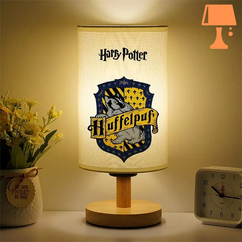 harry potter lampe de chevet huffelpuf