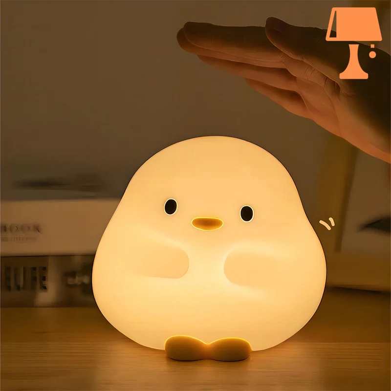 jolie lampe de chevet poussin