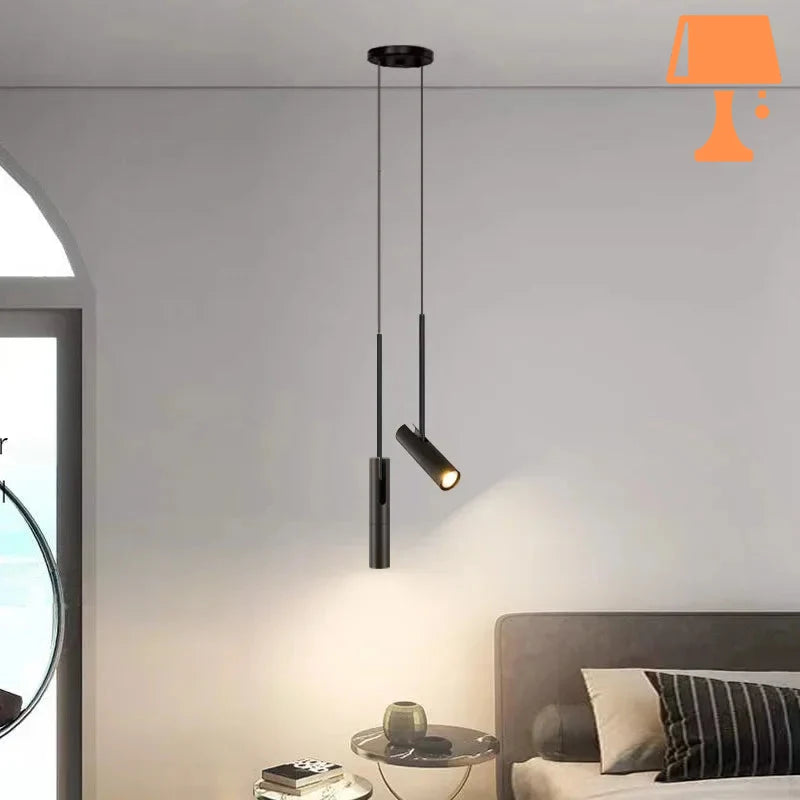 lampe de lecture suspendu au plafond design