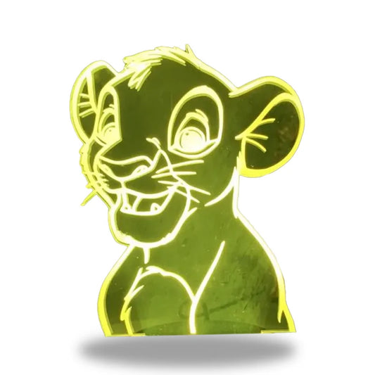 Lampe 3D Roi Lion