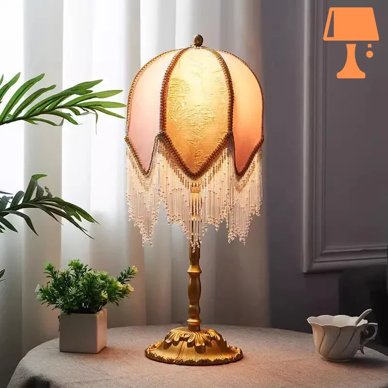 lampe annee 20 allumée