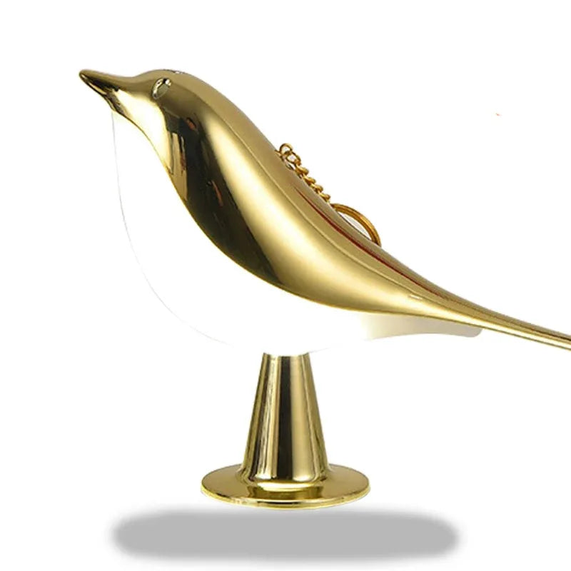 lampe avec oiseau