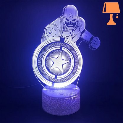 lampe captain america