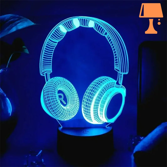 Lampe casque design