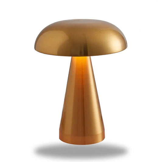 lampe champignon or