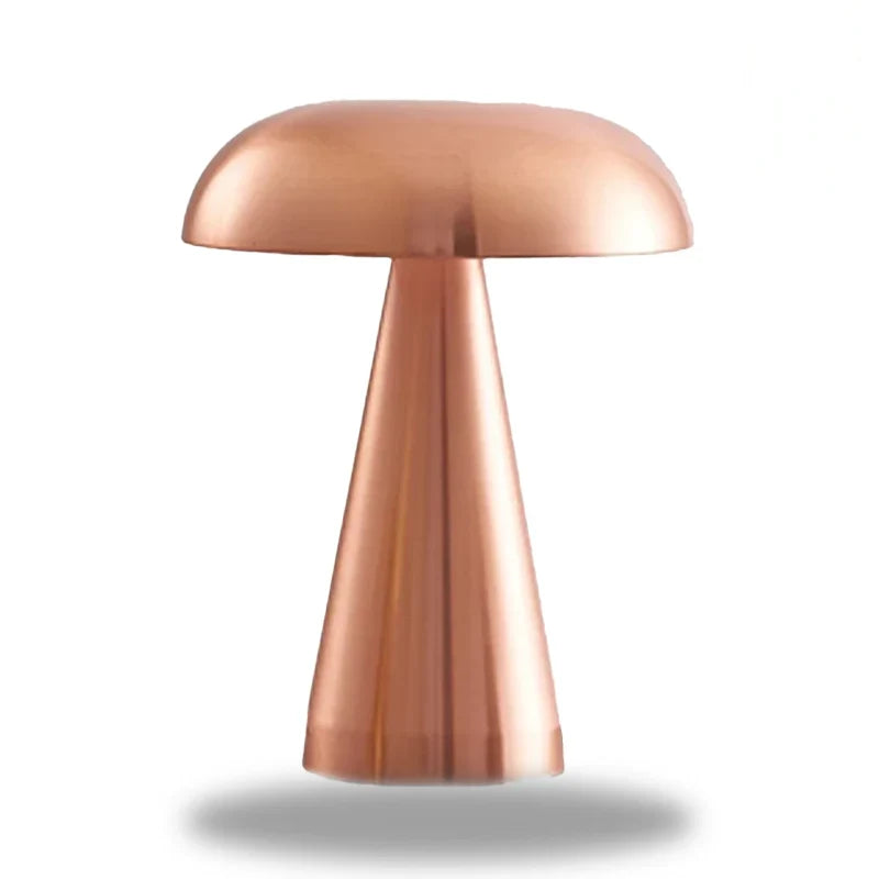 lampe champignon rose