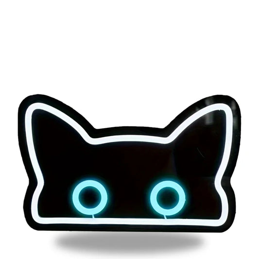 Lampe chat noir