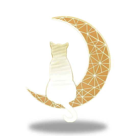 Lampe chat vintage